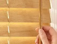 Faux blinds